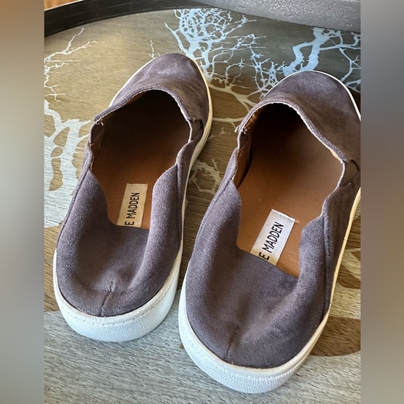 Steve Madden Fayna suede slip-on shoes size 8.5 - Picture 4 of 6